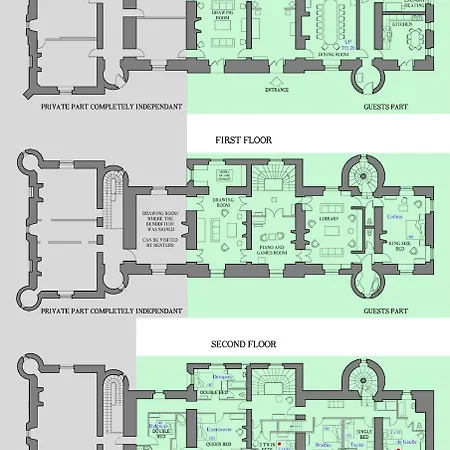 Chateau Sleeps 15 Pool Wifi 別荘